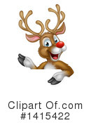 Reindeer Clipart #1415422 by AtStockIllustration