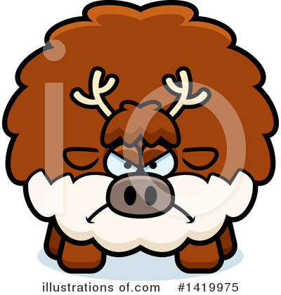 Royalty-Free (RF) Reindeer Clipart Illustration by Cory Thoman - Stock Sample #1419975