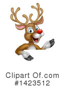 Reindeer Clipart #1423512 by AtStockIllustration