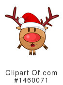 Reindeer Clipart #1460071 by Domenico Condello