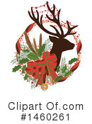Reindeer Clipart #1460261 by Cherie Reve