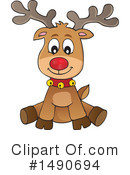 Reindeer Clipart #1490694 by visekart