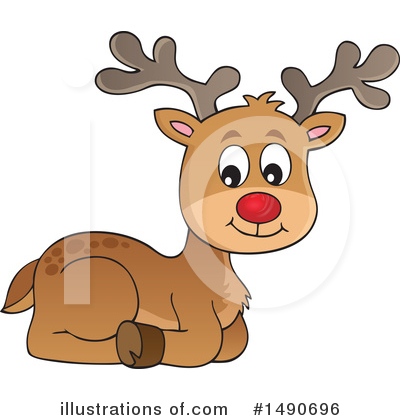 Reindeer Clipart #1490696 by visekart