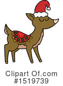 Reindeer Clipart #1519739 by lineartestpilot