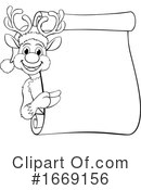 Reindeer Clipart #1669156 by AtStockIllustration