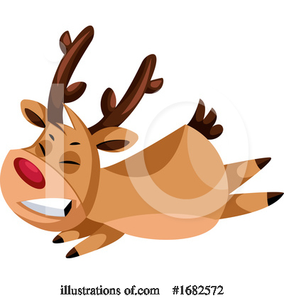 Royalty-Free (RF) Reindeer Clipart Illustration by Morphart Creations - Stock Sample #1682572