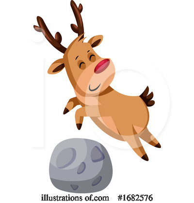 Reindeer Clipart #1682576 by Morphart Creations
