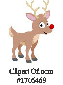 Reindeer Clipart #1706469 by AtStockIllustration