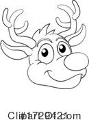 Reindeer Clipart #1729421 by AtStockIllustration