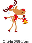 Reindeer Clipart #1804904 by Hit Toon