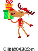 Reindeer Clipart #1804905 by Hit Toon
