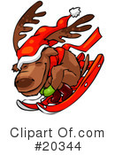 Reindeer Clipart #20344 by Tonis Pan