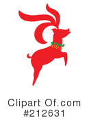 Reindeer Clipart #212631 by Cherie Reve