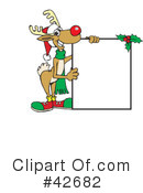 Reindeer Clipart #42682 by Dennis Holmes Designs