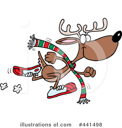 Reindeer Clipart #441498 by toonaday