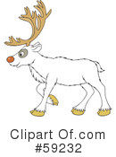 Reindeer Clipart #59232 by Alex Bannykh