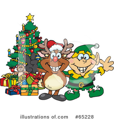 Christmas Tree Clipart #65228 by Dennis Holmes Designs