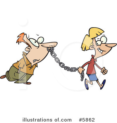 Royalty-Free (RF) Relationships Clipart Illustration by toonaday - Stock Sample #5862