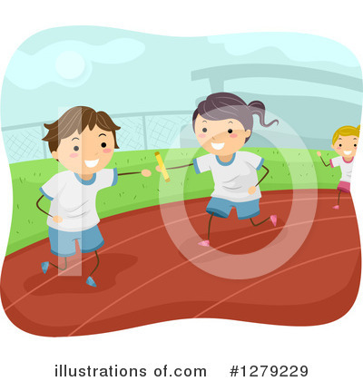 Track And Field Clipart #1279229 by BNP Design Studio