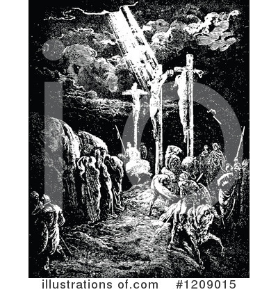 Royalty-Free (RF) Religion Clipart Illustration by Prawny Vintage - Stock Sample #1209015