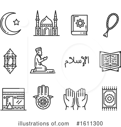 Quran Clipart #1611300 by Vector Tradition SM