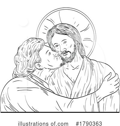 Jesus Clipart #1790363 by patrimonio