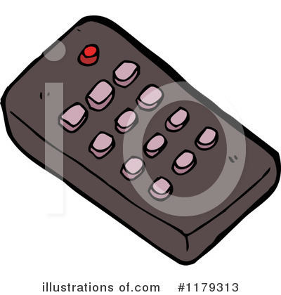 Tv Remote Clipart #1179313 by lineartestpilot