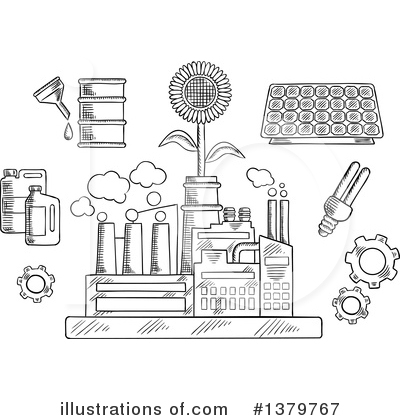 Royalty-Free (RF) Renewable Energy Clipart Illustration by Vector Tradition SM - Stock Sample #1379767