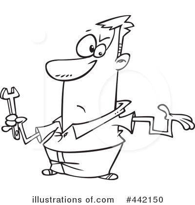 Royalty-Free (RF) Repairs Clipart Illustration by toonaday - Stock Sample #442150