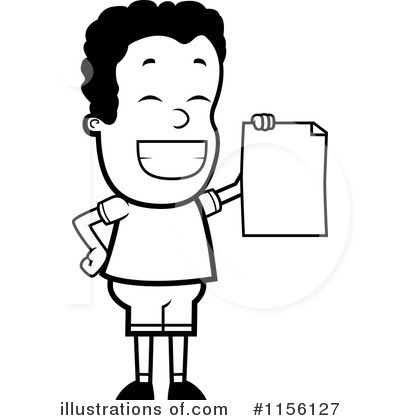 Royalty-Free (RF) Report Card Clipart Illustration by Cory Thoman - Stock Sample #1156127