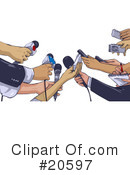 Reporter Clipart #20597 by Tonis Pan