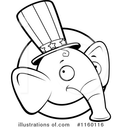 Republican Clipart #1160116 by Cory Thoman