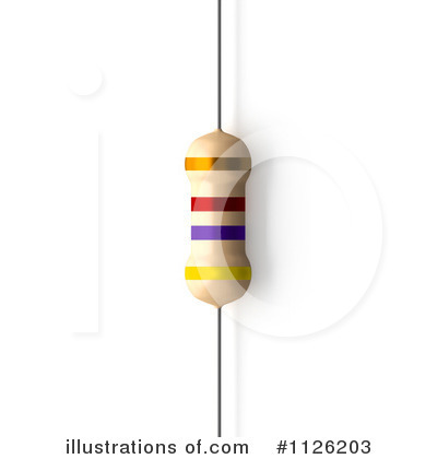 Resistor Clipart #1126203 by Leo Blanchette