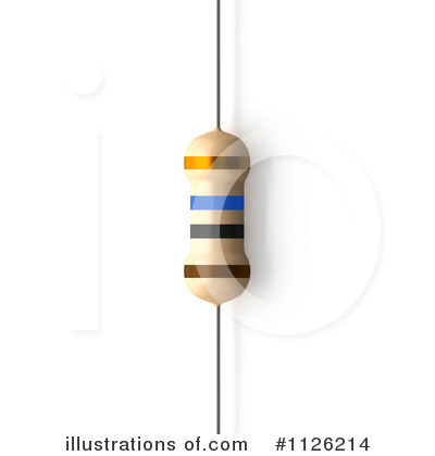 Resistor Clipart #1126214 by Leo Blanchette