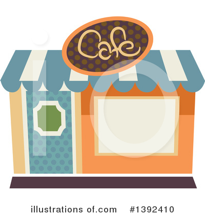 Cafe Clipart #1392410 by BNP Design Studio