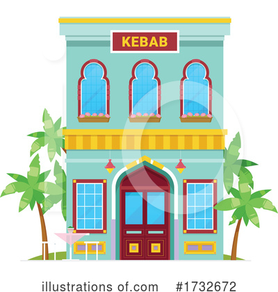 Kebab Clipart #1732672 by Vector Tradition SM