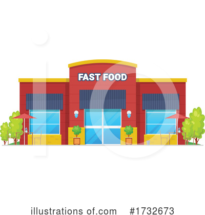 Royalty-Free (RF) Restaurant Clipart Illustration by Vector Tradition SM - Stock Sample #1732673