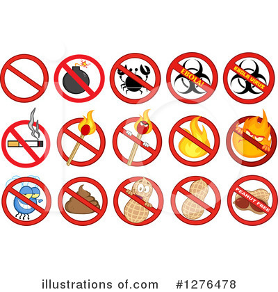 Royalty-Free (RF) Restricted Clipart Illustration by Hit Toon - Stock Sample #1276478