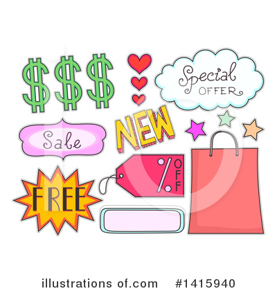 Royalty-Free (RF) Retail Clipart Illustration by BNP Design Studio - Stock Sample #1415940