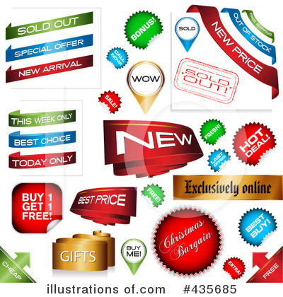 Royalty-Free (RF) Retail Clipart Illustration by MilsiArt - Stock Sample #435685