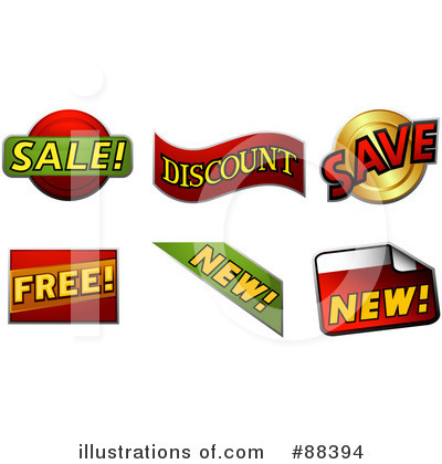 Royalty-Free (RF) Retail Clipart Illustration by BNP Design Studio - Stock Sample #88394