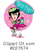 Retro Girl Clipart #227674 by Andy Nortnik