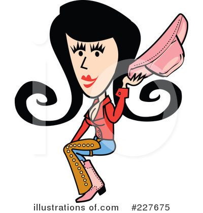 Cowgirl Clipart #227675 by Andy Nortnik
