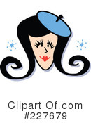 Retro Girl Clipart #227679 by Andy Nortnik