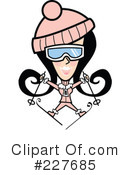 Retro Girl Clipart #227685 by Andy Nortnik
