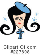 Retro Girl Clipart #227698 by Andy Nortnik