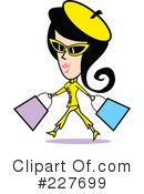 Retro Girl Clipart #227699 by Andy Nortnik