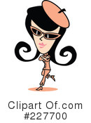 Retro Girl Clipart #227700 by Andy Nortnik