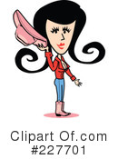 Retro Girl Clipart #227701 by Andy Nortnik