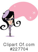 Retro Girl Clipart #227704 by Andy Nortnik